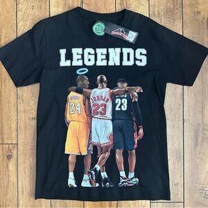 Basketball NBA Legends Graphic T-Shirt